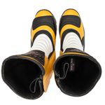 Bota Cano Alto Motociclista Couro Legitimo 9cm De Altura 952 