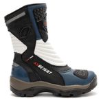 Bota Cano Alto Motociclista Couro Legitimo 9cm De Altura 952 