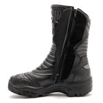 Bota Cano Alto Motociclista Couro Legitimo 9cm De Altura 952 