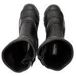 Bota Cano Alto Motociclista Couro Legitimo 9cm De Altura 952 