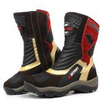 Bota Cano Alto Motociclista Couro Legitimo 9cm De Altura 952 