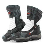 Bota Cano Alto Motociclista Couro Legitimo 9cm De Altura 952 