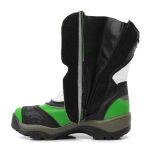 Bota Cano Alto Motociclista Couro Legitimo 9cm De Altura 952 
