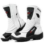 Bota Cano Alto Motociclista Couro Legitimo 9cm De Altura 952 