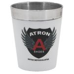 Copo Térmico 350ml Personalizado Branco Exclusivo Atron Shoes