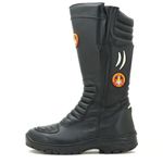 Bota de bombeiro civil em couro legítimo 295 C.A 40183