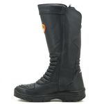Bota de bombeiro civil em couro legítimo 295 C.A 40183