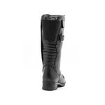 Bota motociclista feminina couro legítimo 9117