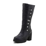 Bota motociclista roqueira 9403