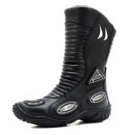 Bota motociclista Stunt em couro legítimo - 300