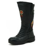 Bota militar civil SAMU em couro legítimo 295 C.A 40183