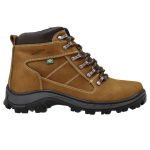 Tênis casual estilo Adventure em couro legítimo na cor castor 266