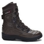 Coturno tático militar de couro Atron Shoes 289 Café