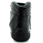 Tênis motociclista em couro na cor preta Atrons Shoes - 274