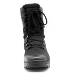 Bota Exército Brasileiro Couro Legítimo e Lona Preta 293