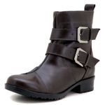 Coturno Feminino Couro Legítimo 7501 Café
