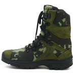 Bota de caça e pesca verde militar camuflado 293