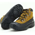 Coturno Adventure trekking em couro na cor castor emborrachado 247