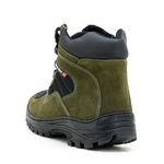 Bota motociclista e adventure Atron Shoes na cor verde oliva 245