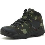 Coturno Adventure Camuflado na cor verde 259
