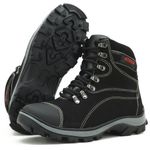 Coturno Adventure Trekking e trilha Atron Shoes na cor Preta 244 VALLENCE
