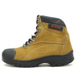 Coturno Adventure Atron Shoes em couro legítimo na cor castor 244 VALLENCE