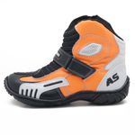 KIT CHINELO BOTA MOTOCICLISTA AS-RACING 