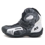 KIT CHINELO BOTA MOTOCICLISTA AS-RACING 