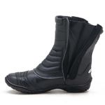 Bota motociclista cano médio semi-impermeável com refletivos 309