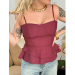 Blusa Cora Marsala