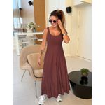 Vestido Soraya Café