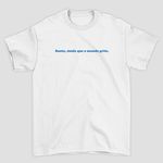 Camiseta Básica Santos ou Nada