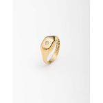 Anel 1 Brilhante Central