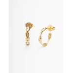 Brinco Argola com Brilhantes