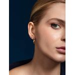 Brinco Argola com Brilhantes