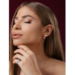 Brinco Chapado Coração G