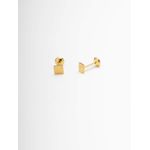 Brinco Chapado Quadrado