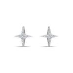 Brinco Estrela Aurora Diamantes