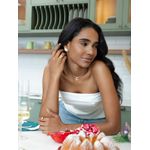 Brinco Leque com Brilhantes