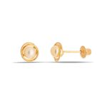 Brinco Pérola Rococo 2mm