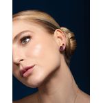 Brinco Solitário Coração