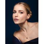 Brinco Solitário Coração