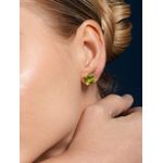 Brinco Solitario Peridoto 