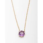 Colar Ametista Octagonal 