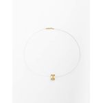 Colar Nylon Com Citrino 