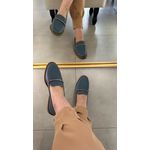 Loafer Agatha Azul Petróleo