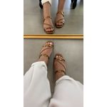 Sandália Adele Bronze