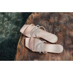 Sandália Rasteira Strass Lateral Confortável Aurora Urban