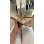 Sandália Rasteira Strass Lateral Confortável Aurora Urban