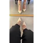 Scarpin Charlotte Manteiga